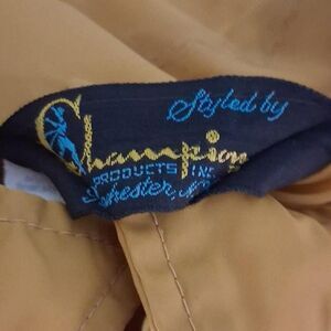 Champion Men's Tan and Gold Jacket